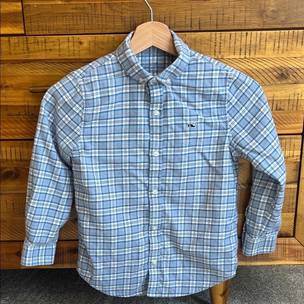 Vineyard Vines Flannel Shirt Boys